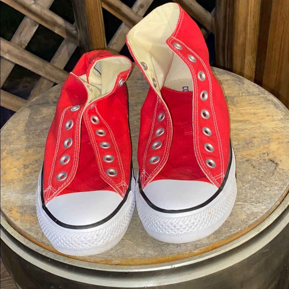 Red Chuck Taylor Converse